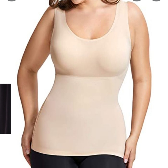 BNWOT Bebe Shapewear Shaping Camisole Tank Tops - Picture 1 of 10